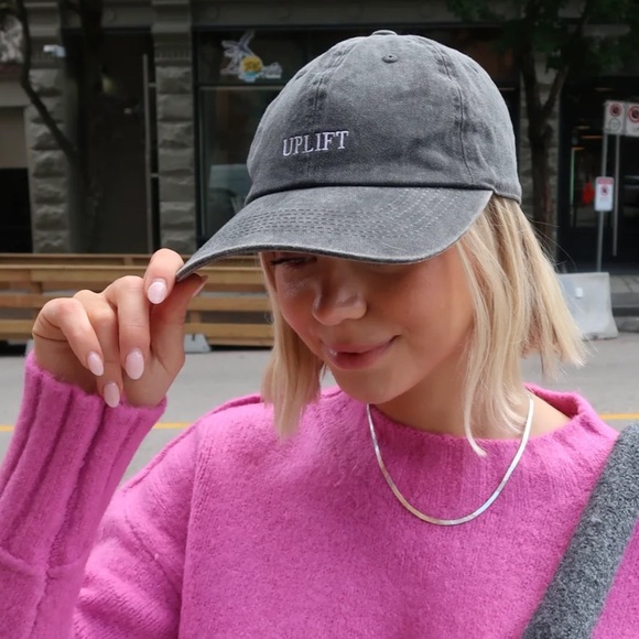 Brunette The Label Accessories - BTL | The "UPLIFT" Baseball Cap | Washed Black